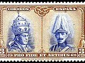 Spain - 1928 - Pro Catacumbas - 3 CTS - Verde - España, Catacumbas - Edifil 404 - Pio XI y Alfonso XIII - 0